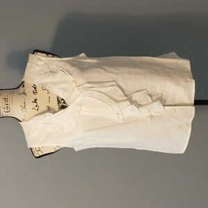 Anne Klein Ruffle Front Sleeveless Blouse